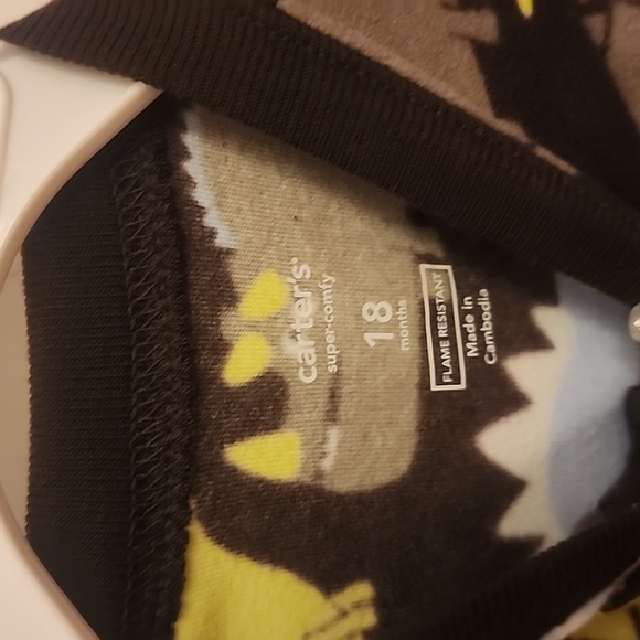 NWT Two Pack 18 Month Fleece Footie Boys PJs - Picture 4 of 6